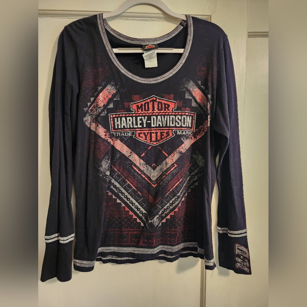 Harley Davidson Long Sleeve Shirt